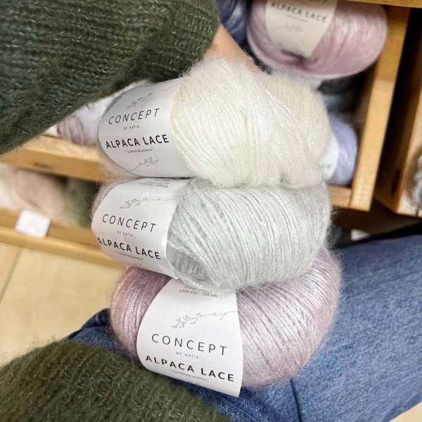 Пряжа Katia Alpaca Lace